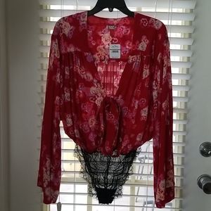 Free People Bodysuit